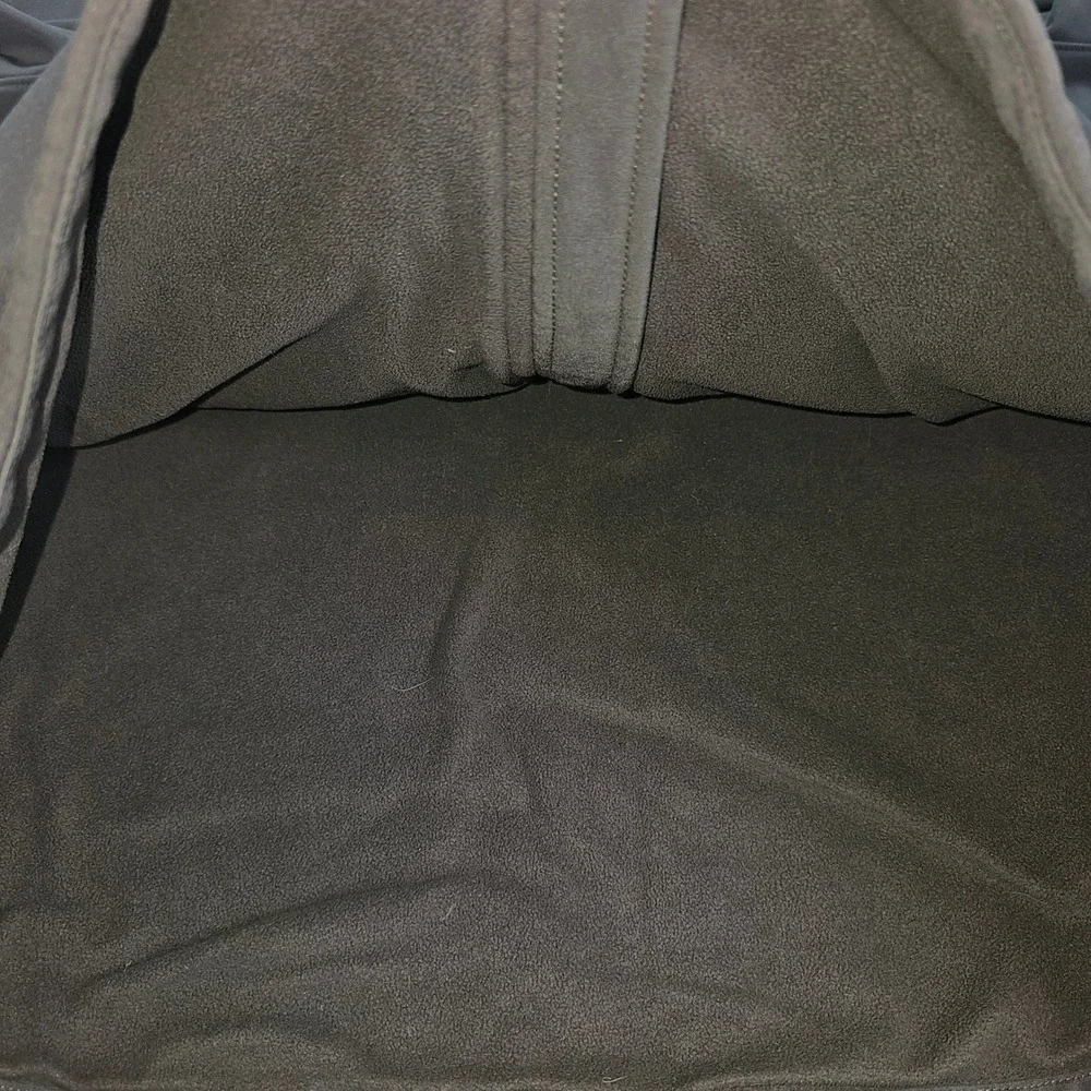 The North Face Mens Apex Bionic Softshell Jacket Gray Full Zip‎ Fleece Lined M